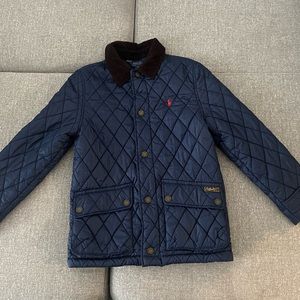 Polo by Ralph Lauren Navy Quilted Kids Jacket